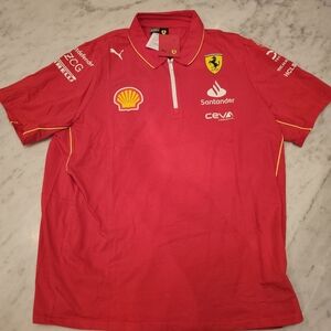 2024 Scuderia Ferrari Formula 1 Team Men's Polo